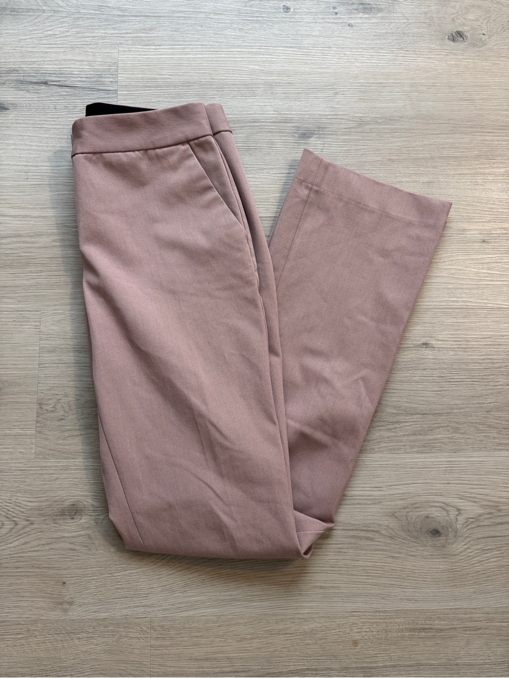 Express Mid Rise Bootcut Dress Pants Pink Slacks Office Chic Work Trousers